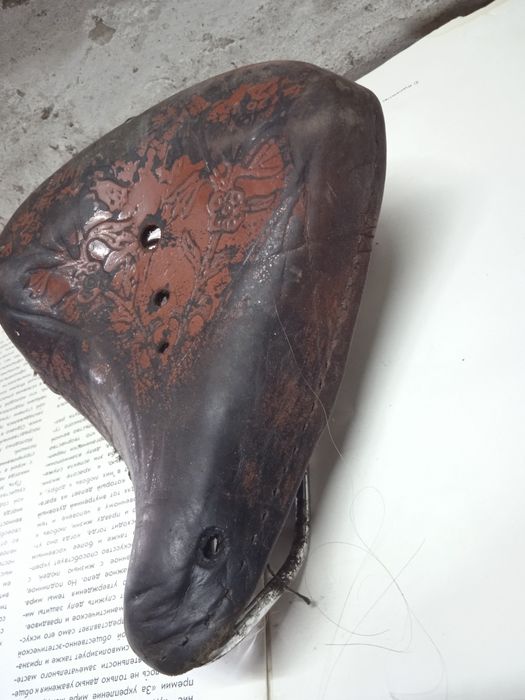 Велосипедное седло от орленка. Клеймо Газ СССР.