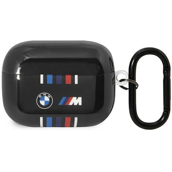 Etui Bmw Bmap22Swtk Na Airpods Pro - Czarne Multiple Colored Lines