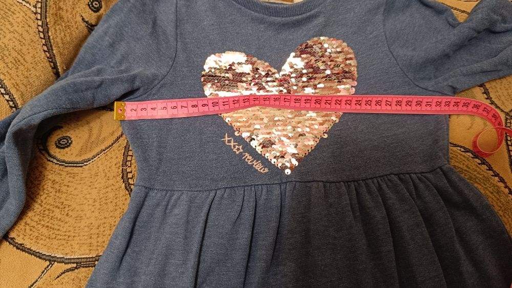 Плаття тепле для дівчинки 104-110 Lupilu