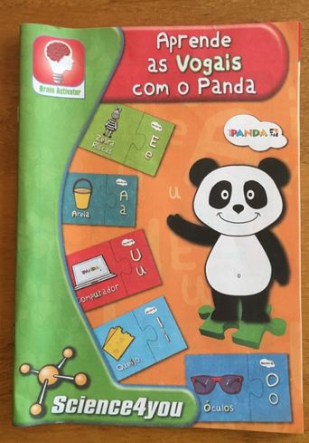 Aprende as vogais com o Panda da Science4you