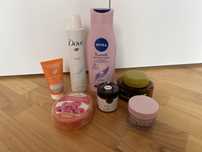 Zestaw kosmetykow nivea dove vichy