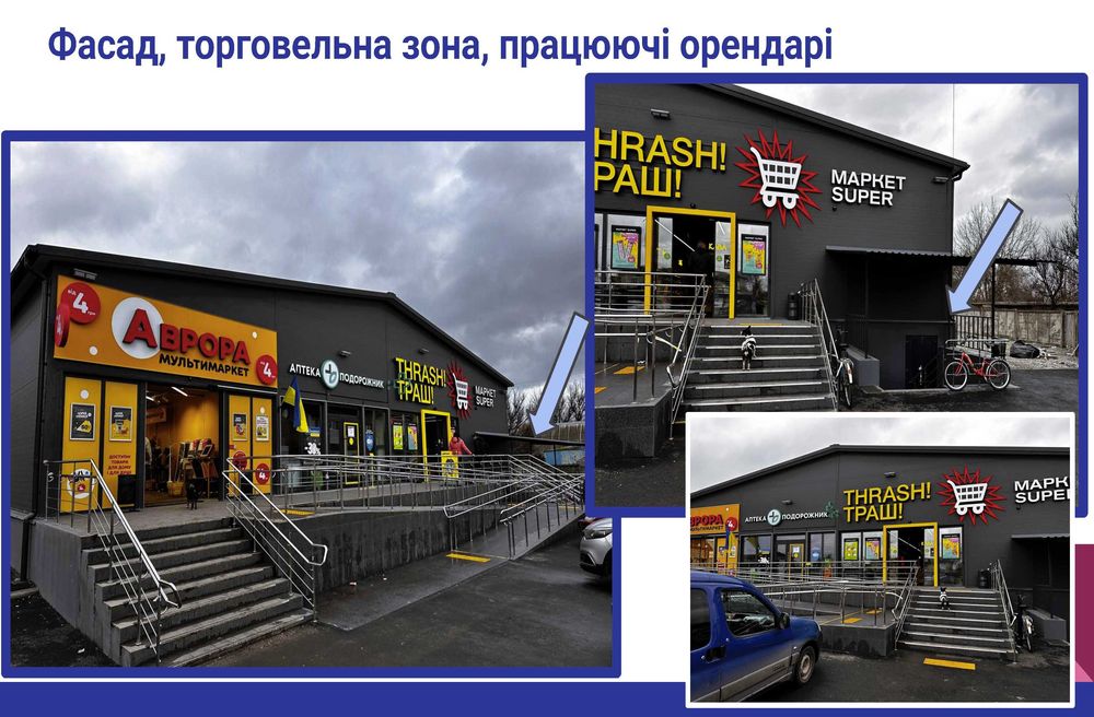 Здаємо в оренду власну комерційну нерухомість (червона лінія) Житомир