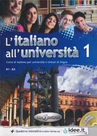 Italiano all'Universita 1 podr. + ćw.+ CD - La Grassa Matteo