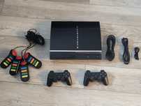 Konsola PS3 500gb + gry 2x pad 4x buzzery Buzz! Polskie łamigłówki PL