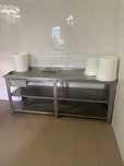 Bancada com gaveta - Inox