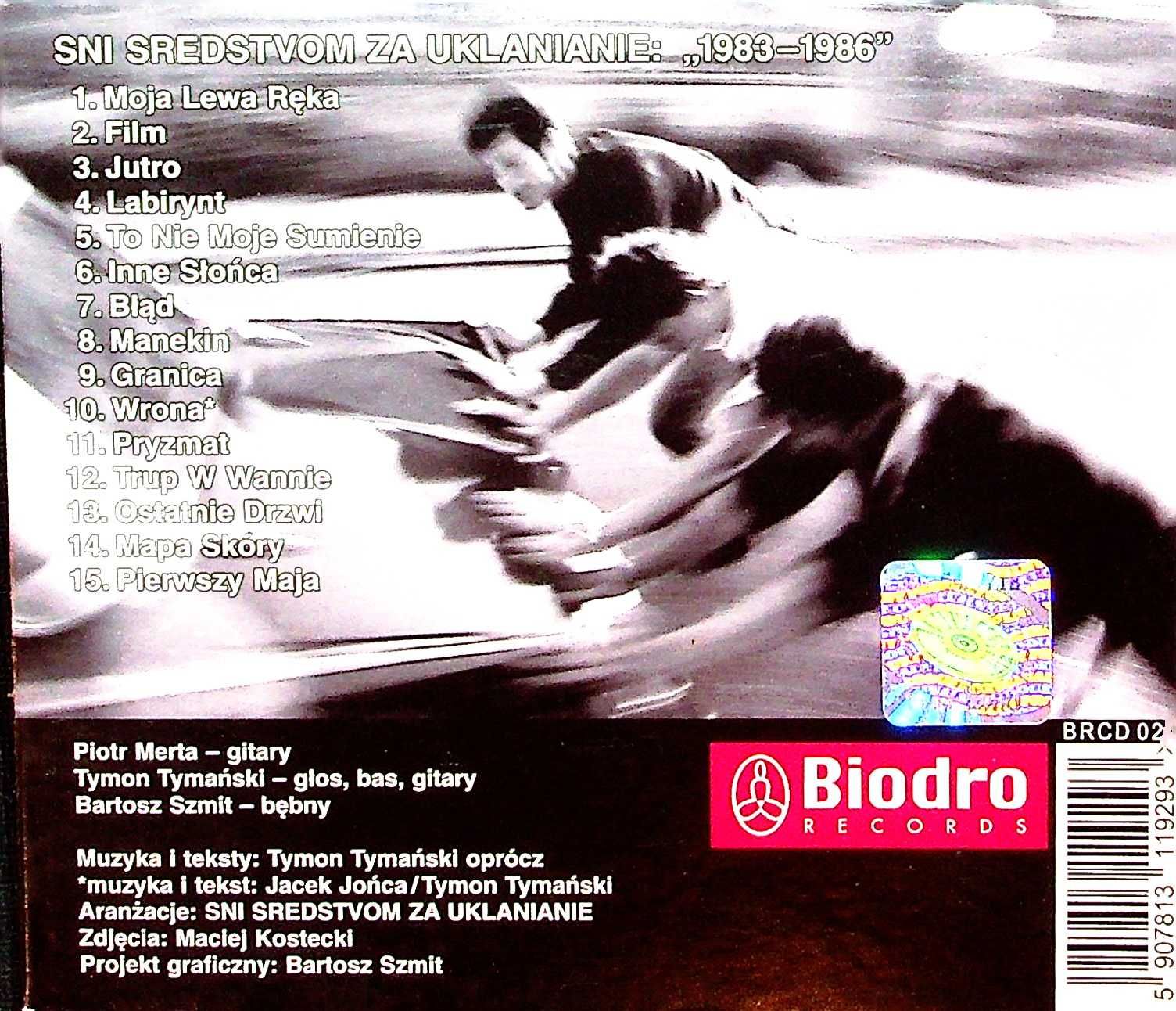 CD SNI SREDSTVOM ZA UKLANIANIE - rok 1983 do 1986 - Tymon Tymański
