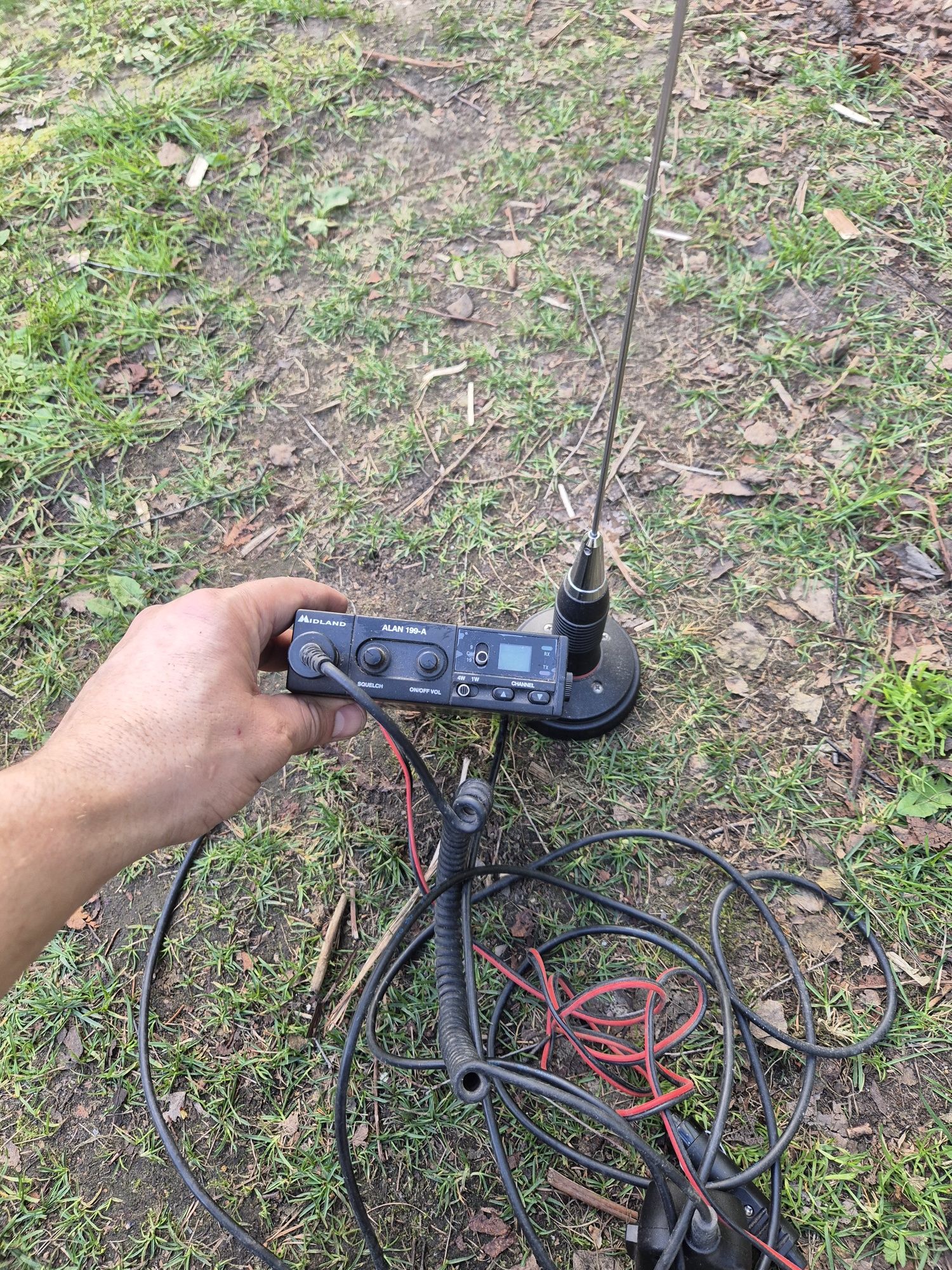 CB radio Alan 199 plus antena