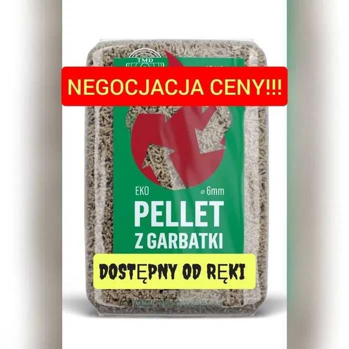 Pellet z GARBATKI Garbatka certyfikowany A1 Polski !!! TANIO