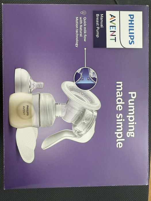 Механічний молоковідсмоктувач Philips Avent з пляшкою (SCF430/10)