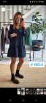 Vestido Amélia Ananis Dark Blue