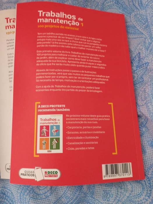 Livros novos "Trabalhos de manutenção 1 e 2""