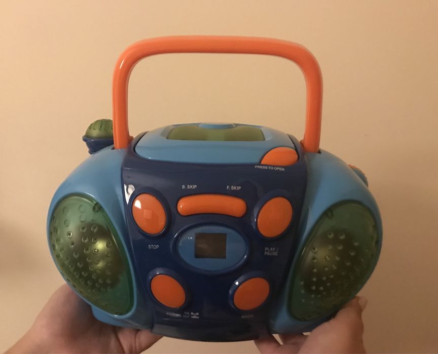 Leitor de CD portátil infantil