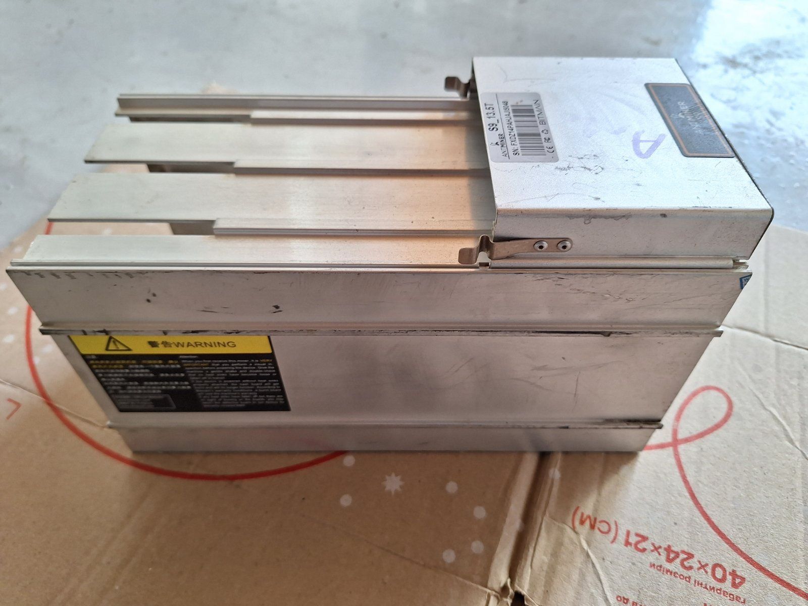 Asic Antminer   Корпус S9 .Пустий 26.5/12.5