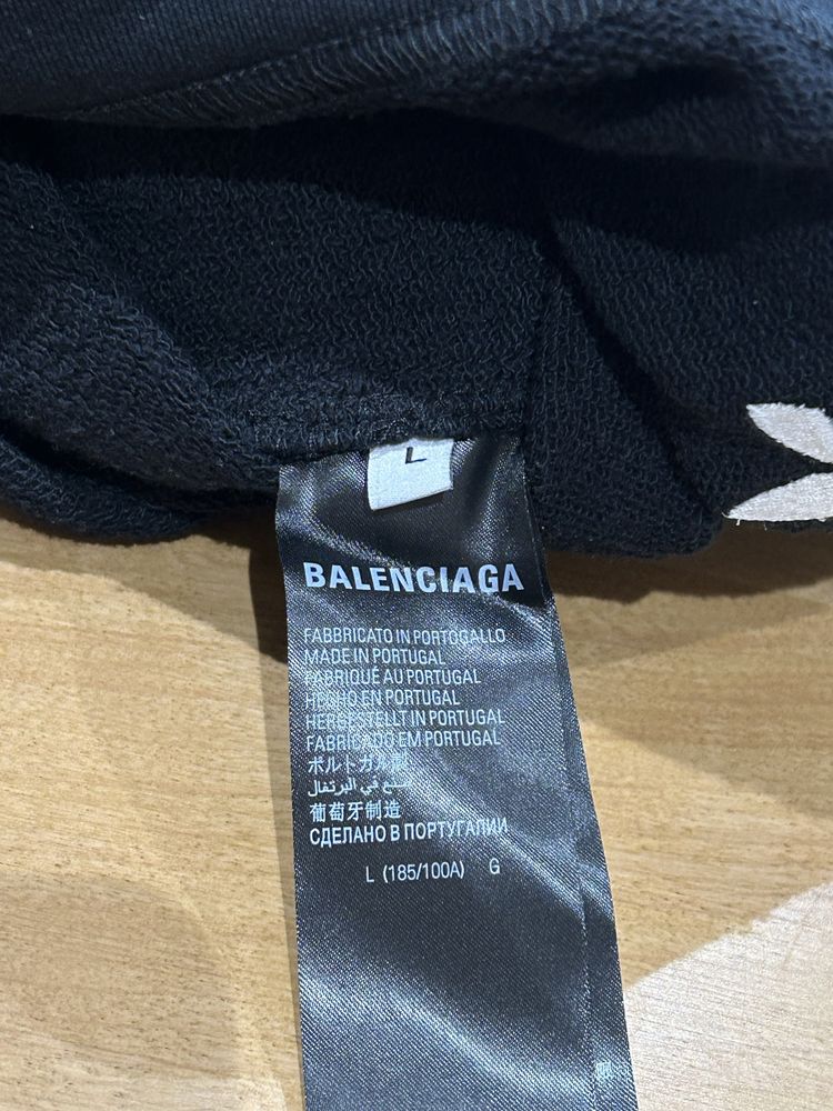 Balenciaga x Adidas Black Shorts оригинал шорты баленсиага