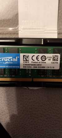 2x RAM 8gb crucial ddr4 2666hz