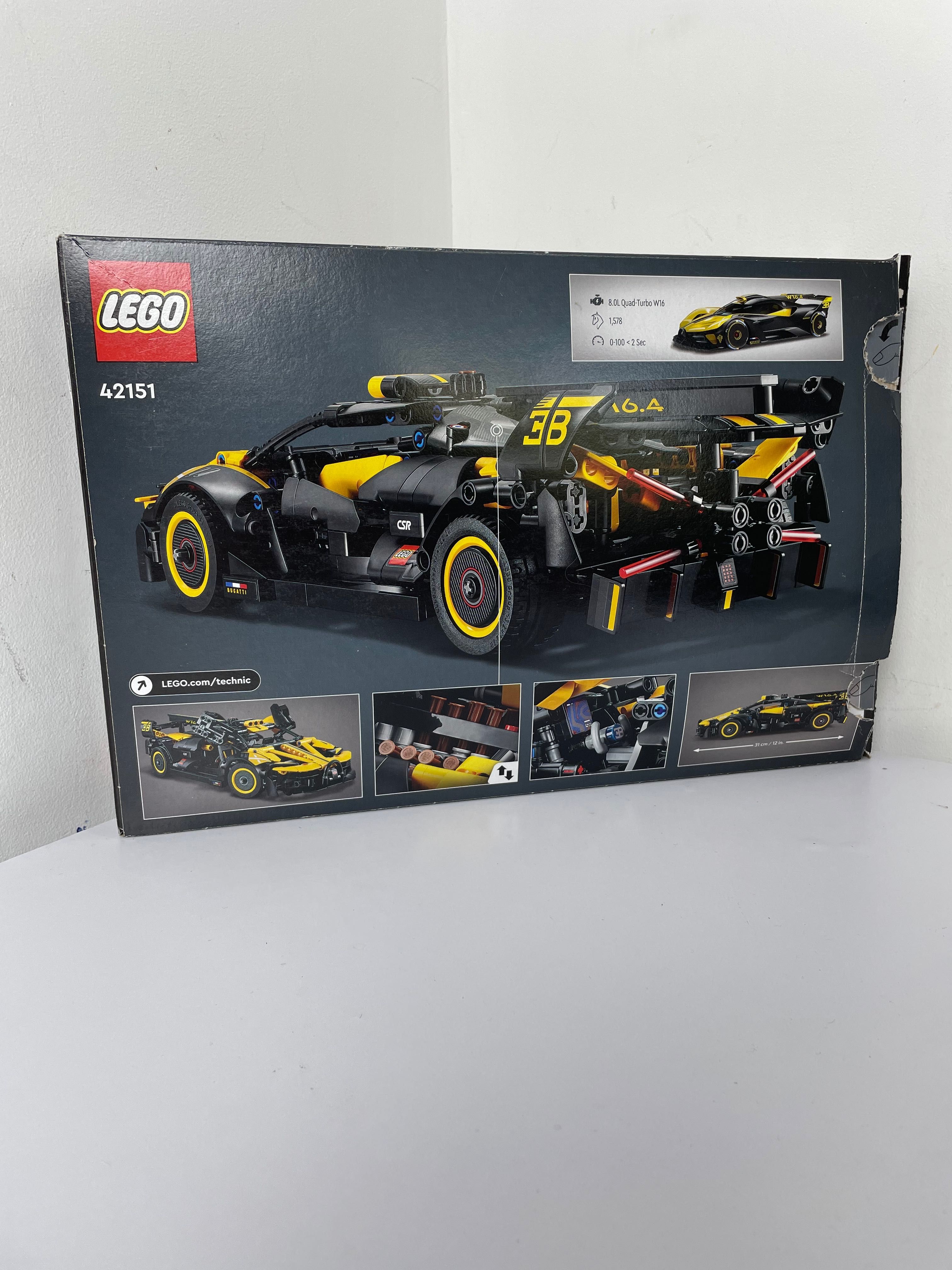 Lego Technic Bugatti  Машинка Собрана