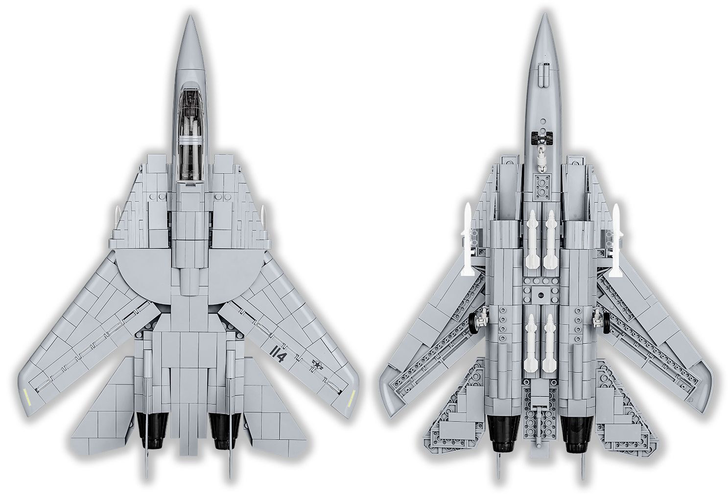 Klocki Cobi 5811A Samolot Myśliwiec F-14A Tomcat Top Gun 757 El.