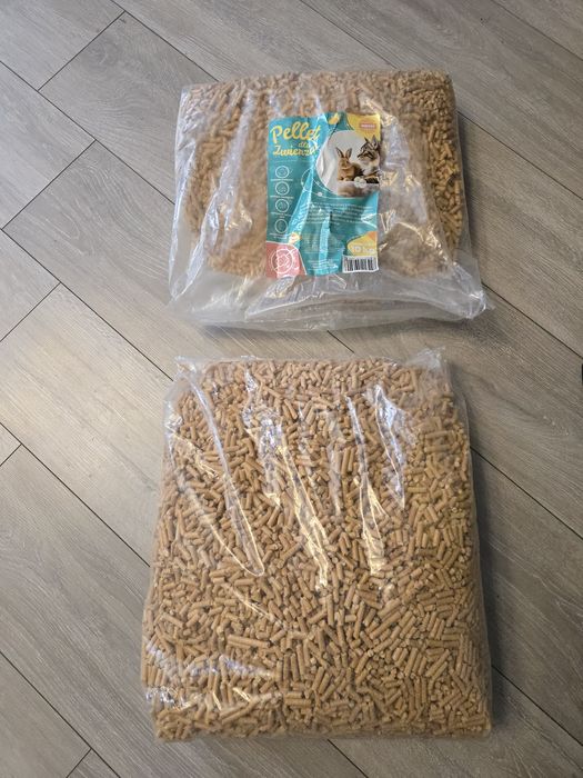 PELLET ŻWIREK drewniany dla świnki chomika królika 15KG