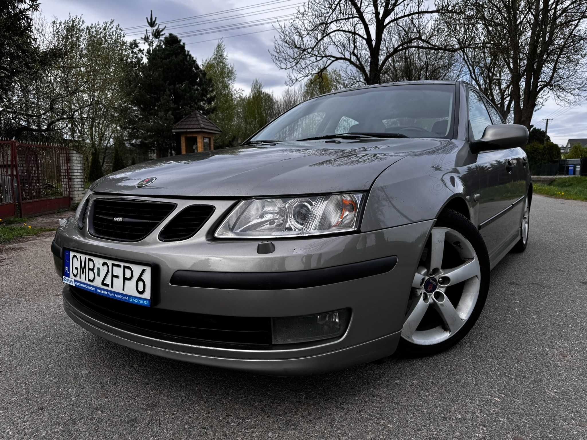 Saab 9-3 Vector 2.0t 175KM OC na ROK HAK, EL. FOTELE 2 Kluczyki