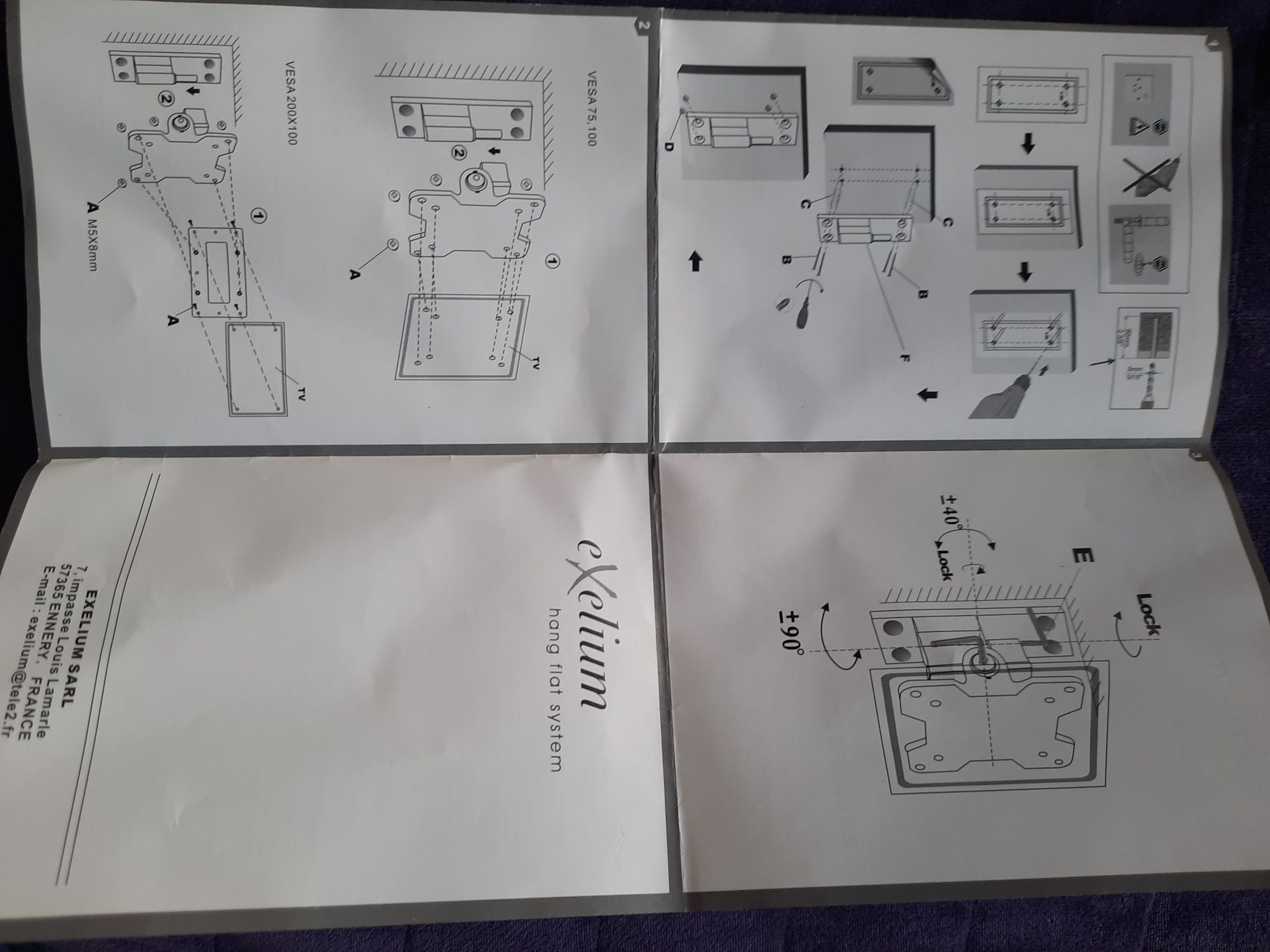 Suporte Parede LCD  Alumínio EXELIUM WORTEN