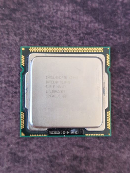 Процесор X3440 (аналог i7-860) LGA 1156