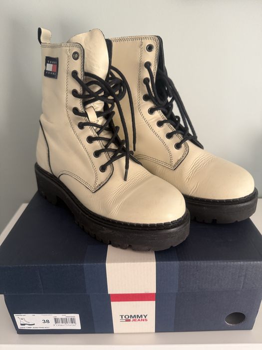 Buty damskie skórzane Tommy Hilfiger roz 38