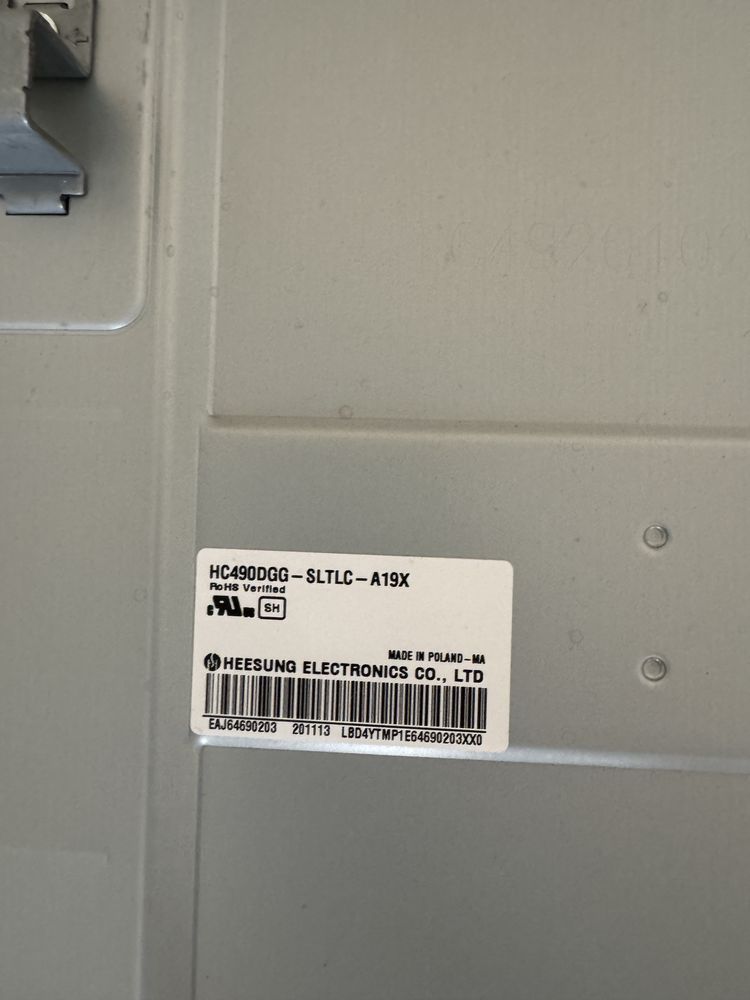 Телевізор LG 49UN71006LB на запчастини