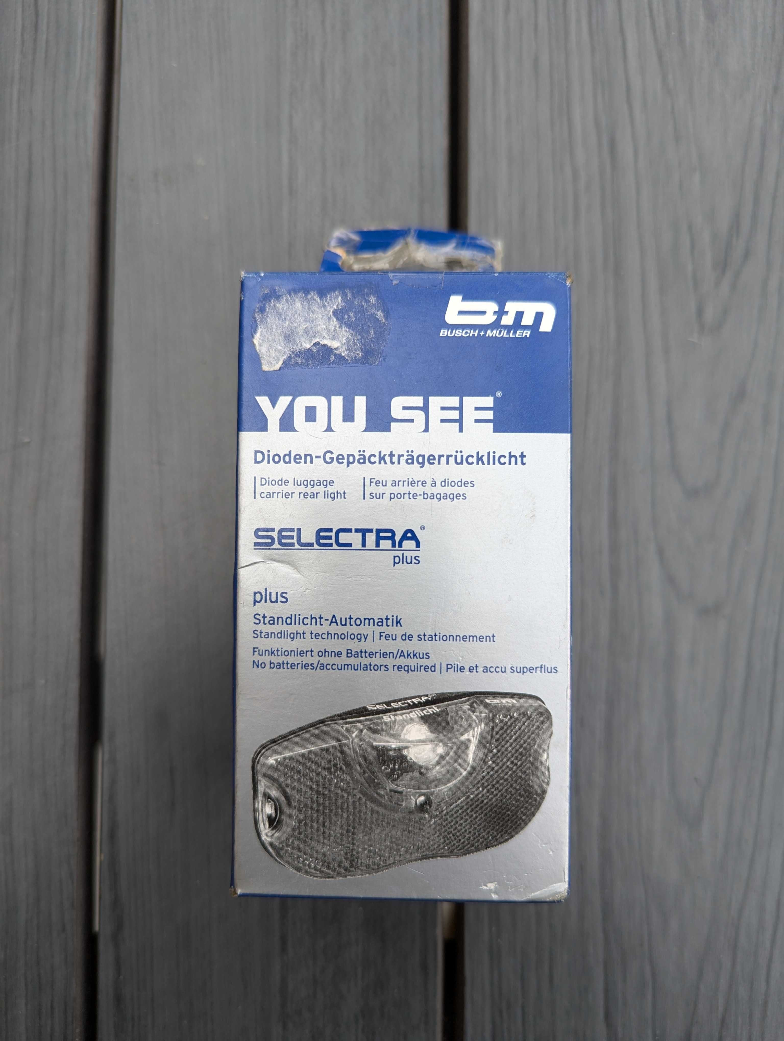 Busch+Muller Selectra plus 50/80mm lampa tylna