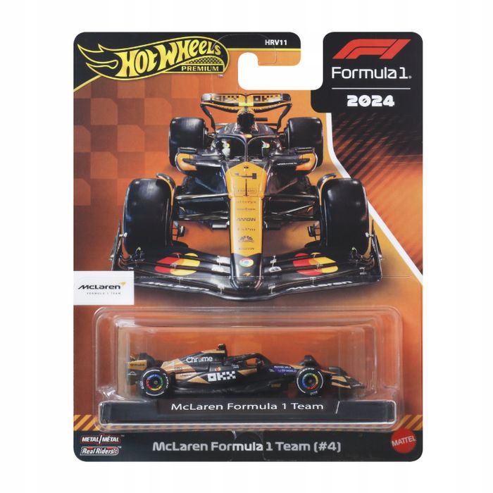 McLaren Formula 1 Team #4 Hot Wheels Premium 1:64
