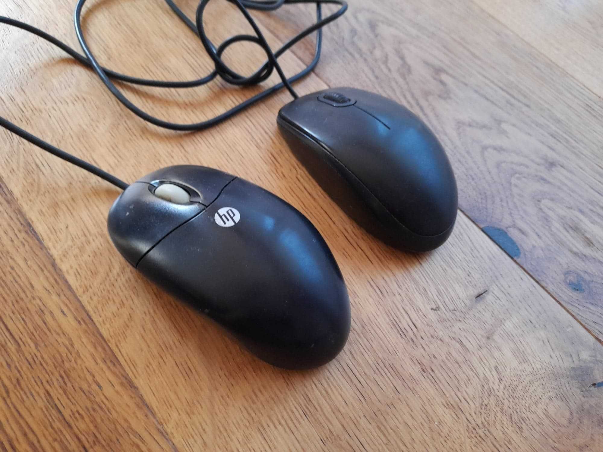 Myszki komputerowe 2 sztuki Logitech Hp