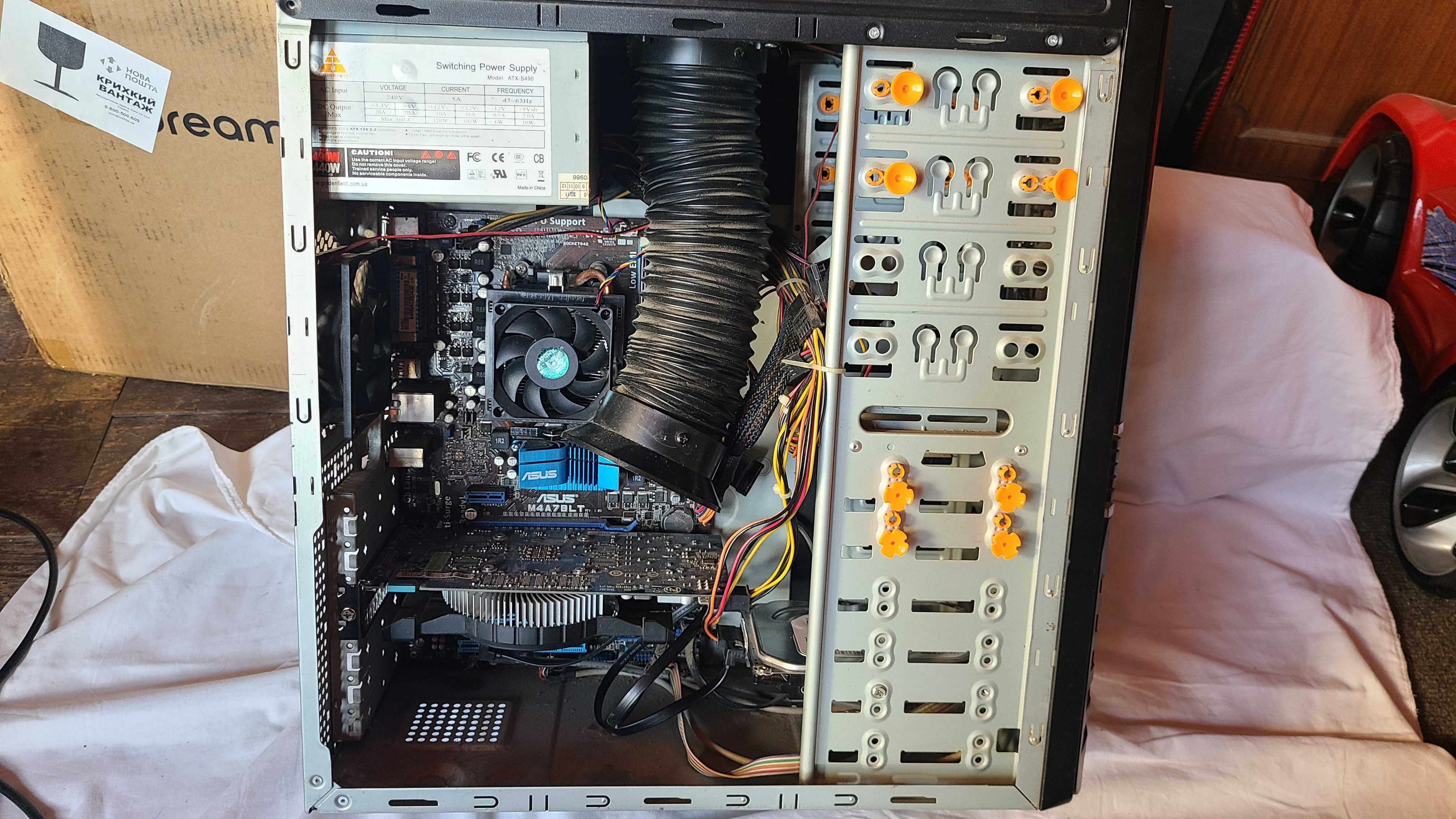 Компьютер Системний блок PhenomII X4 840 3200Mhz 4GB GTX 550Ti 1Tb HDD
