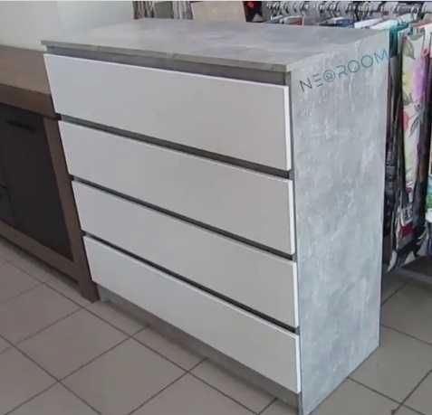 Комоды Индастриал 80 и 100 см шириной на 3 и 4 ящика в наличии.