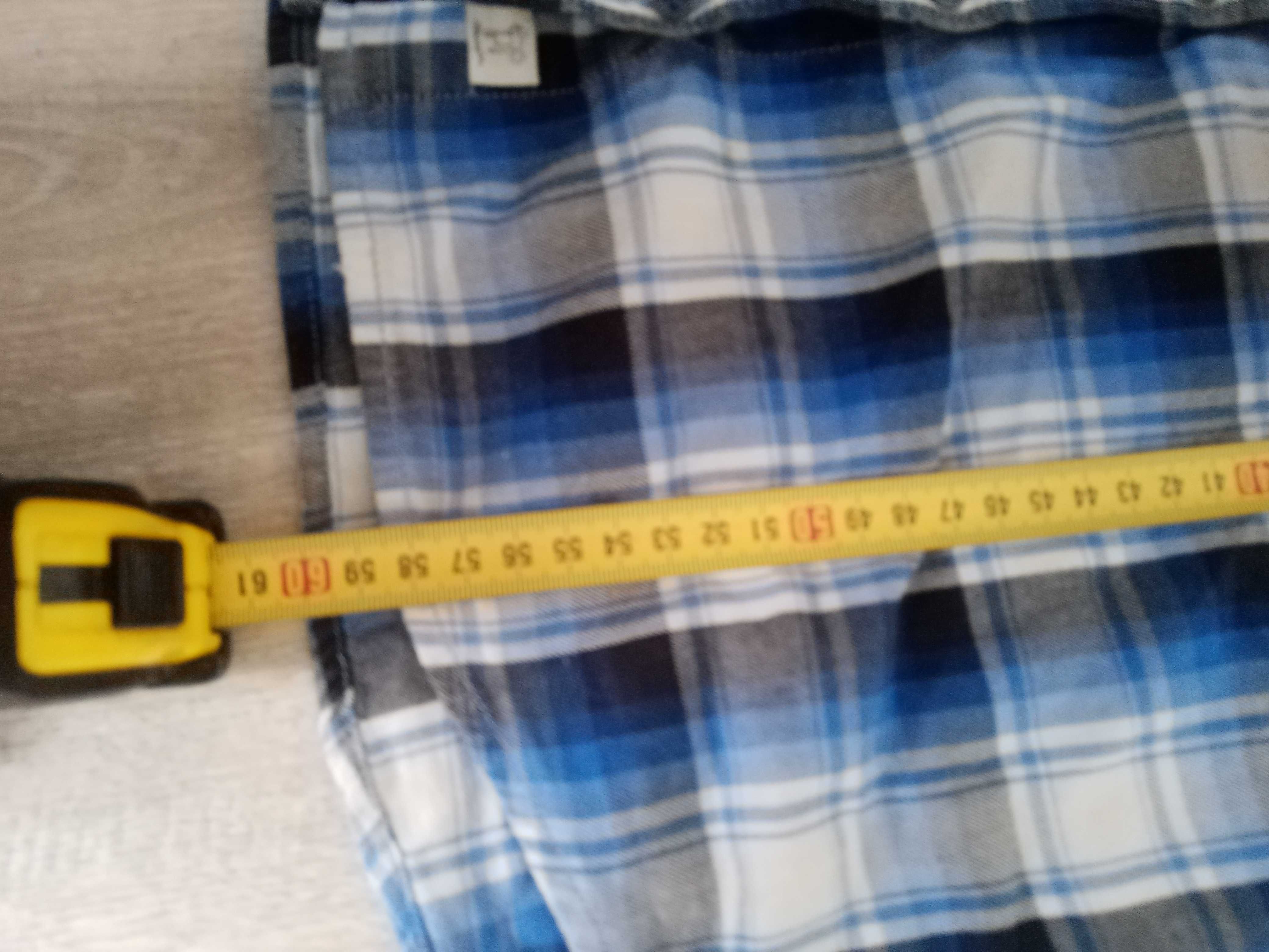 Koszula krata niebieski Wrangler Regular fit S