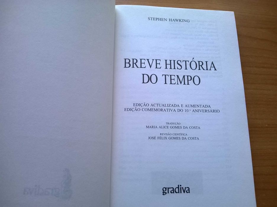 Breve História do Tempo - Stephen Hawking