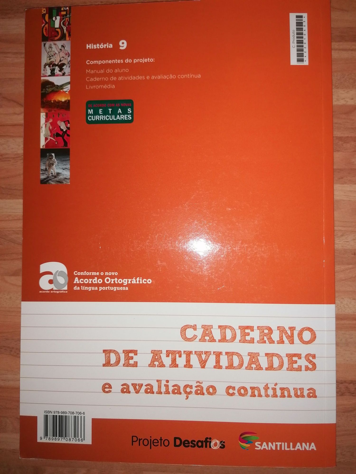 Caderno de Atividades de História 9ºano