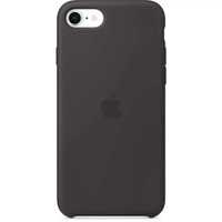 Чехол Silicone Case (HQ) iPhone 7 | 8 | SE 2 | SE 3 - Black