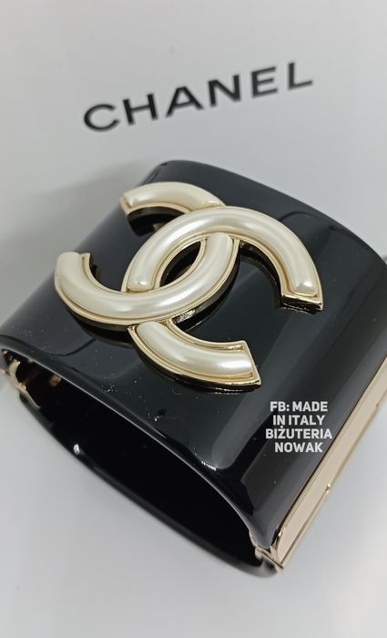 Bransoletka cc chanel akryl
