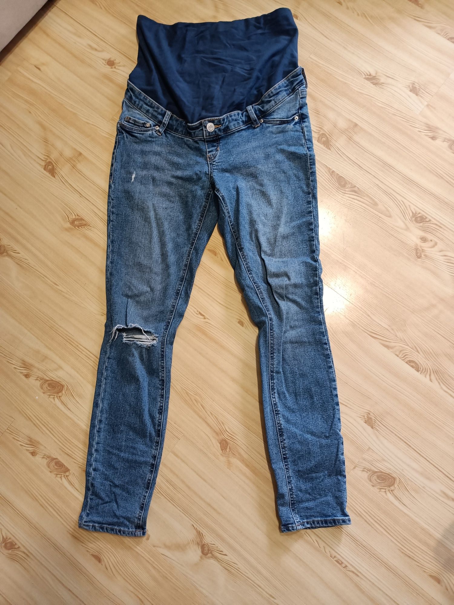 Spodnie jeansy ciążowe H&M rozmiar S