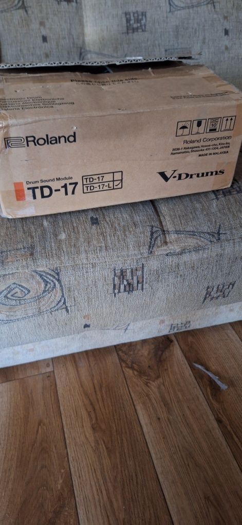 moduł roland td 17 + bębny DIG DRUM