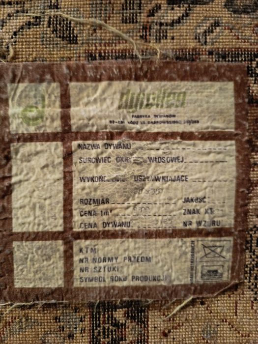 Dywan 100% wełna 2.50x3.50