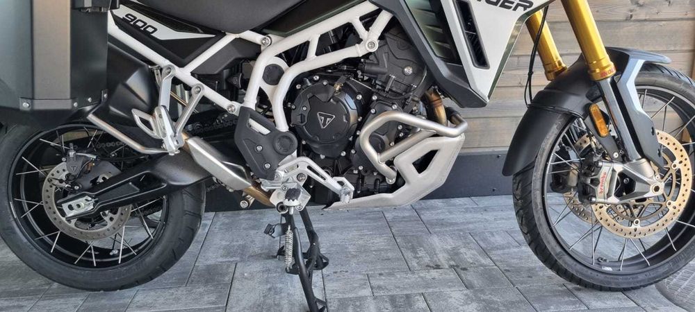 Triumph Tiger 900 Rally Pro 2024 + Zestaw kufrów 3 szt | Stan salonowy