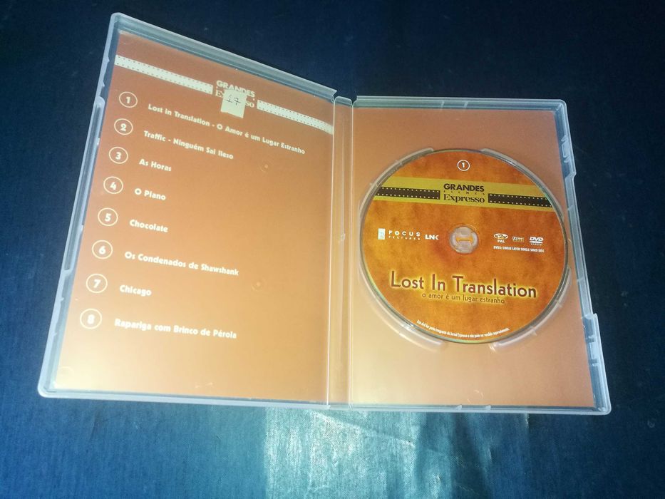 LOST IN TRANSLATION	DVD (legendagem em Português)