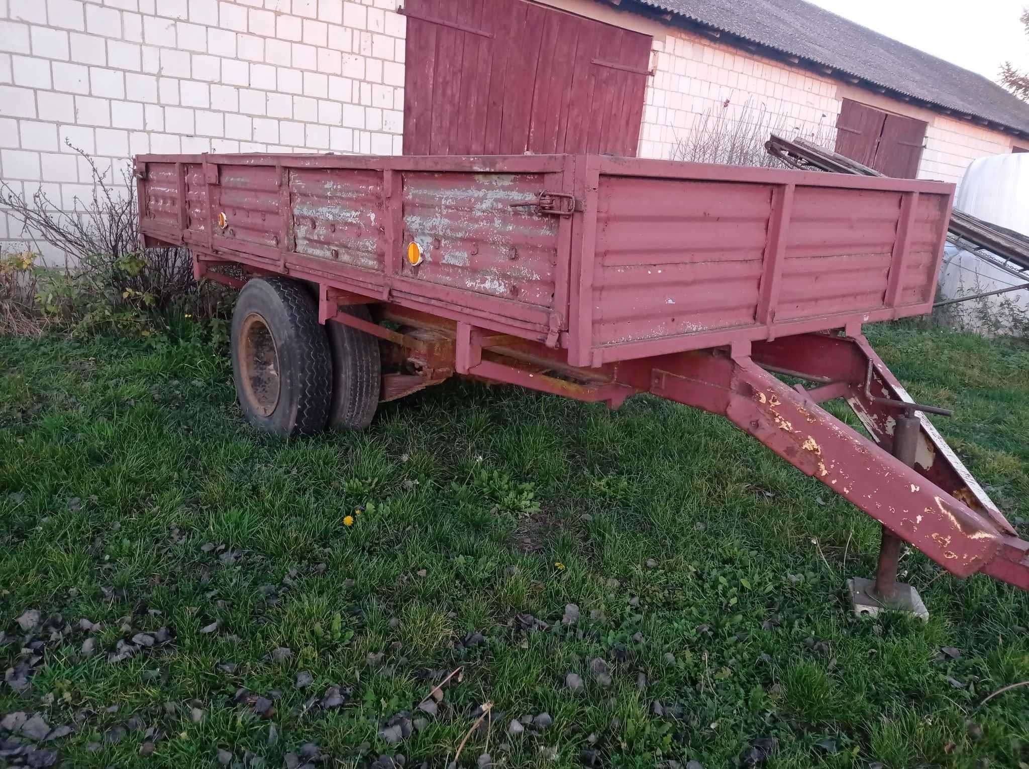 Opryskiwacz 400l rozrzutnik Siewnik poznaniak przyczepa prasa