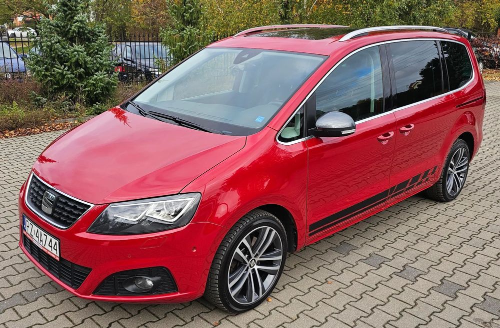 Seat Alhambra SEAT Alhambra FR-Line DSG 2.0 TDI 177KM Panorama Climatronic (3x) 7M