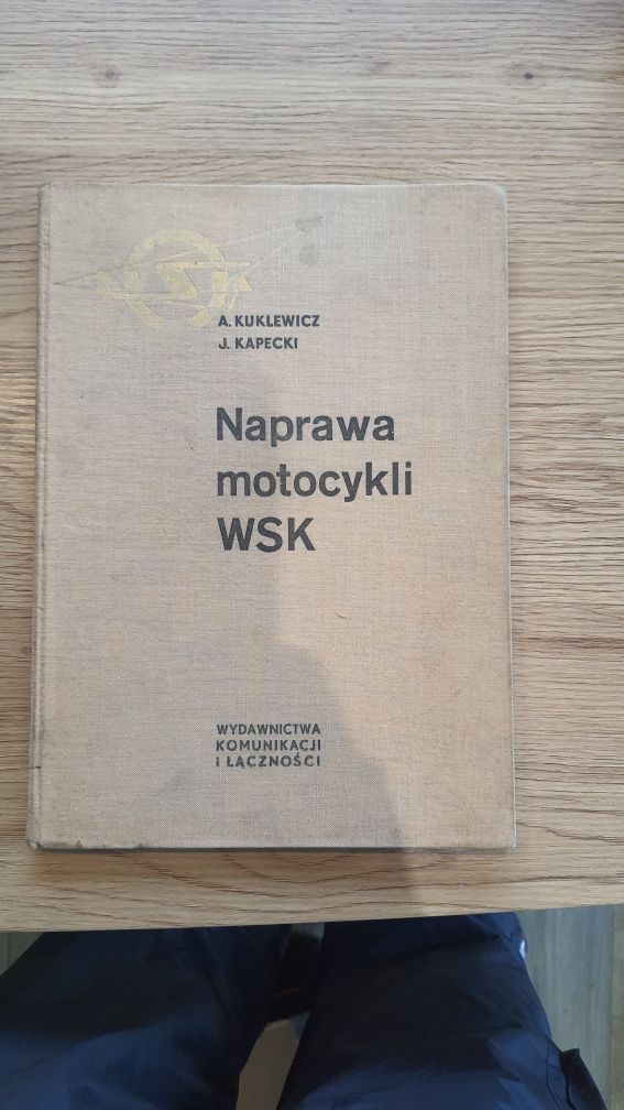 Książka naprawa motocykli WSK stan kolekcjonerski