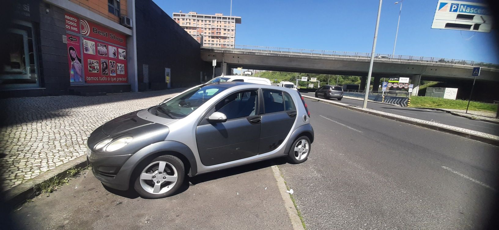 Smart forfour caixa automática