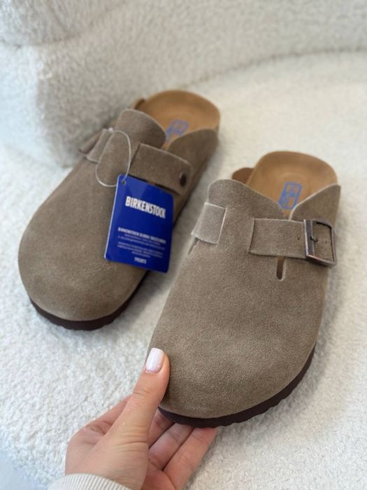 Новинка Birkenstock 37,38,40p натуральний замш