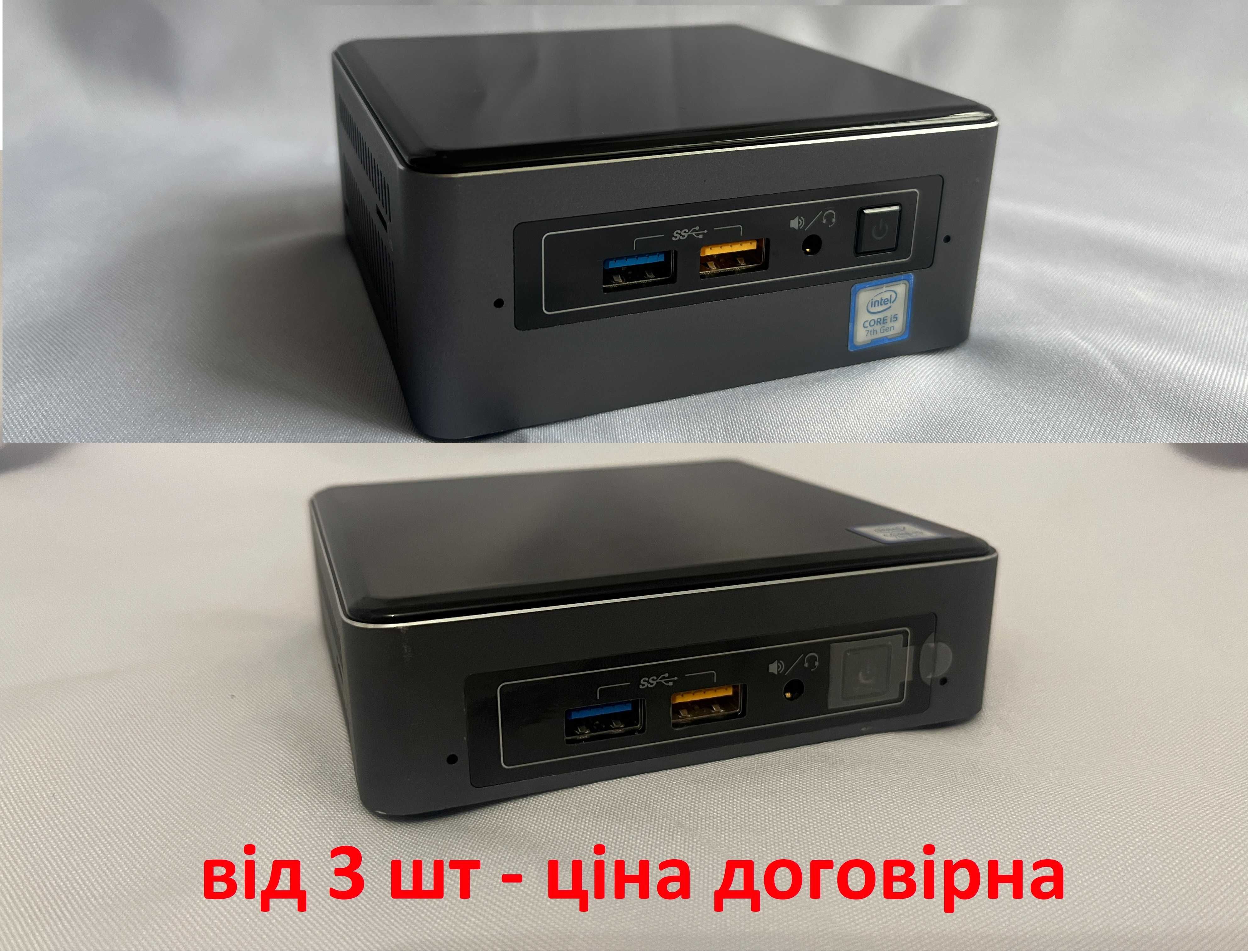 Міні ПК intel NUC7i5BNK, i5-7260u, 8/128GB, Thunderbolt 3, 4К 2160p