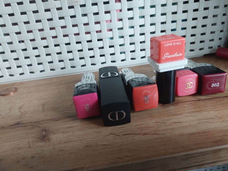 Zestaw pomadek Dior+ Guerlain