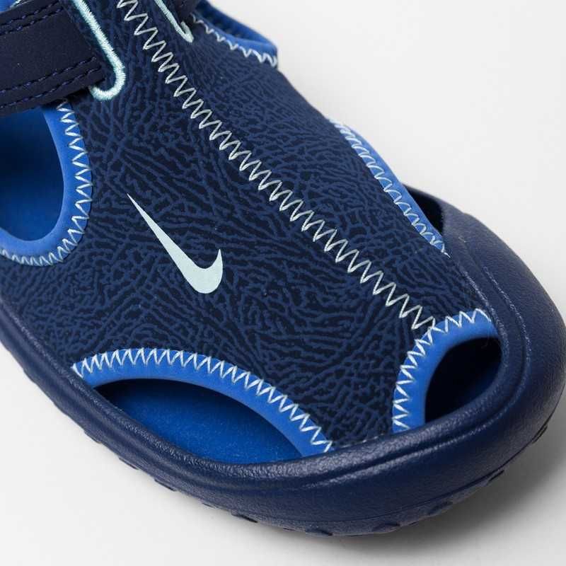 NIKE lekkie Sandały granatowe  r.35/22cm na rzep!! jak nowe!